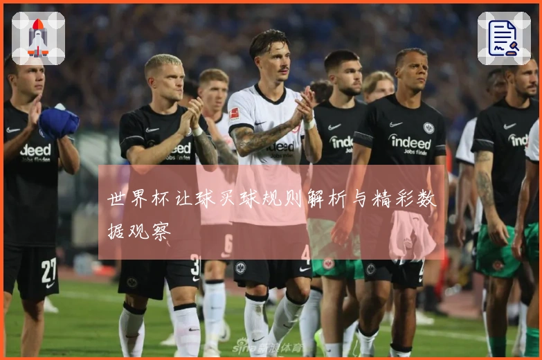 世界杯让球买球规则解析与精彩数据观察